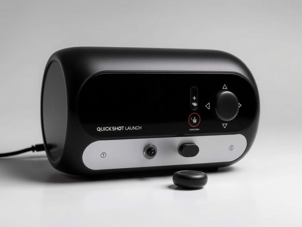 Fleshlight Quickshot Launch automatic masturbator with its compact design