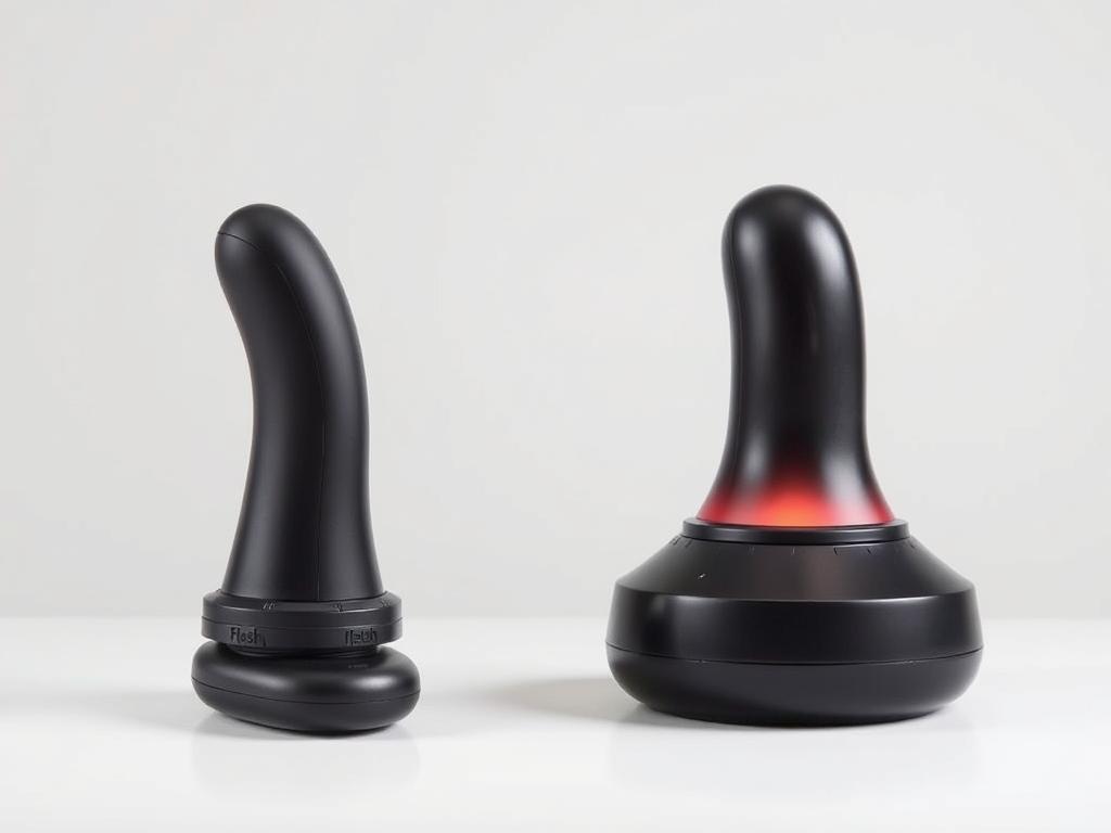 Fleshlight Universal Launch automatic masturbator with its ergonomic design