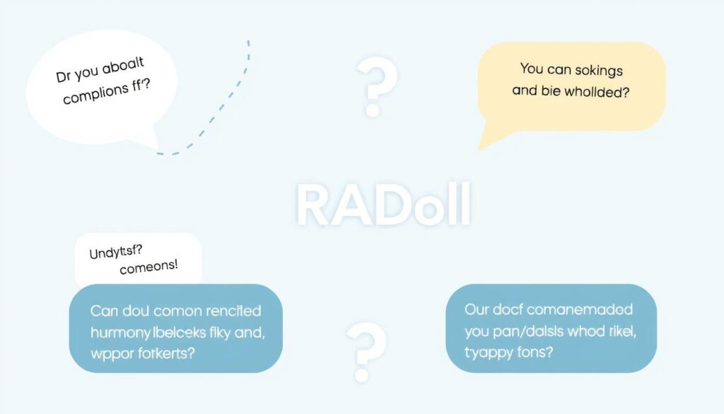 RealDoll Harmony FAQ concept showing common questions about the product RealDoll Harmony FAQ concept showing common questions about the product