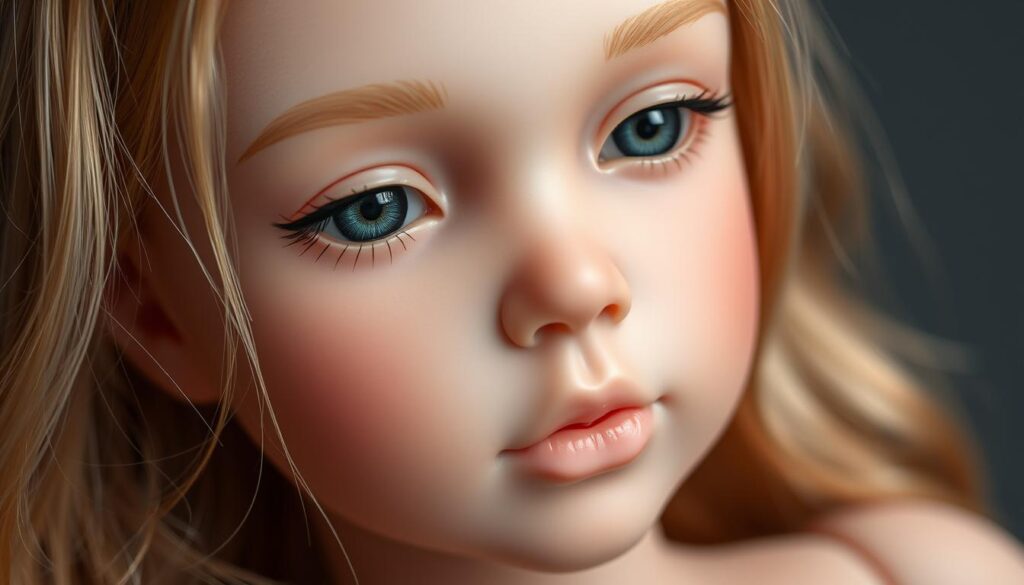 RealDoll Harmony showing the realistic silicone skin texture and physical features RealDoll Harmony showing the realistic silicone skin texture and physical features